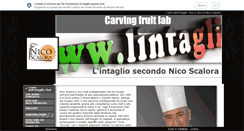 Desktop Screenshot of lintaglio.it